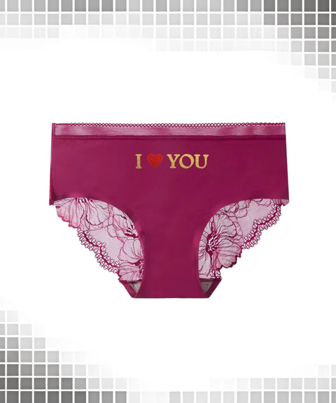 Couples Lace Ice Silk Underwear Shorts, Nightout OOTD