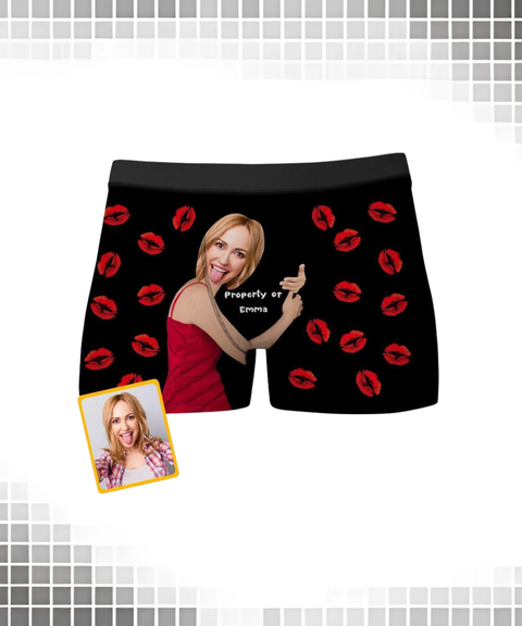 [Custom] Men's Sexy Clothing, Custom 3D Face Print Breathable Boxer Briefs