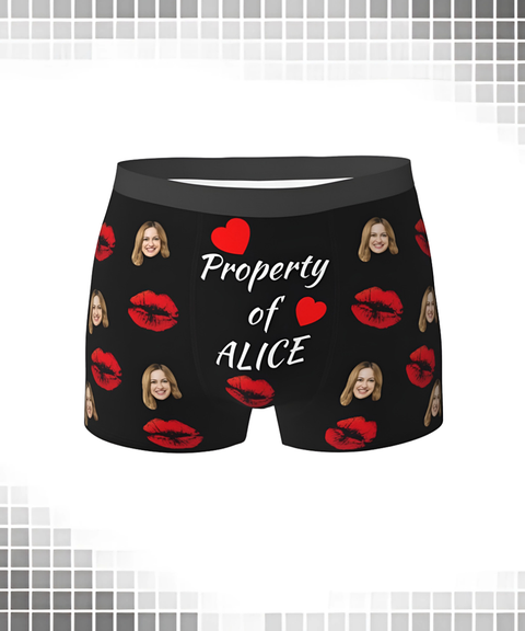 [Custom] Men's Sexy Clothing, Custom 3D Face Print Breathable Boxer Briefs