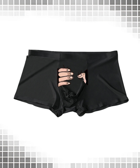 Couples Lace Ice Silk Underwear Shorts, Nightout OOTD