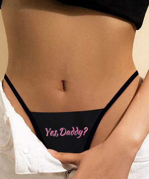 Women's Sexy Clothing, Sexy seamless ice silk thong low-rise panties, Nightout OOTD