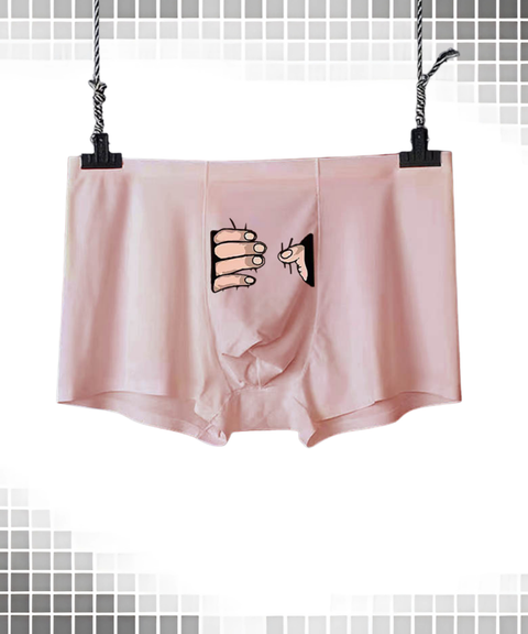 Couples Lace Ice Silk Underwear Shorts, Nightout OOTD