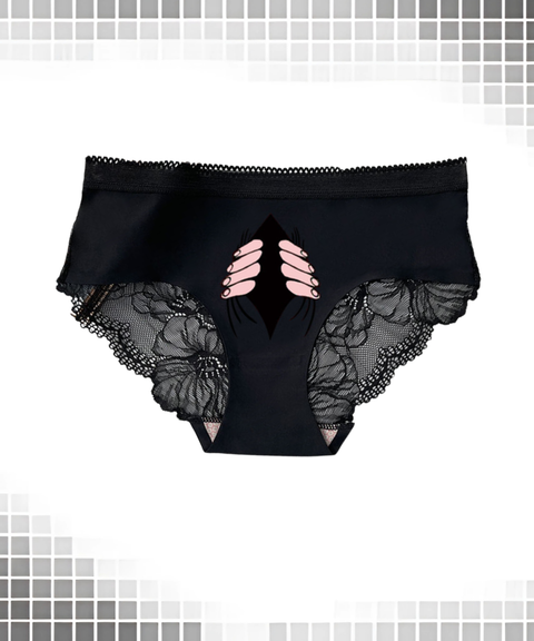 Couples Lace Ice Silk Underwear Shorts, Nightout OOTD