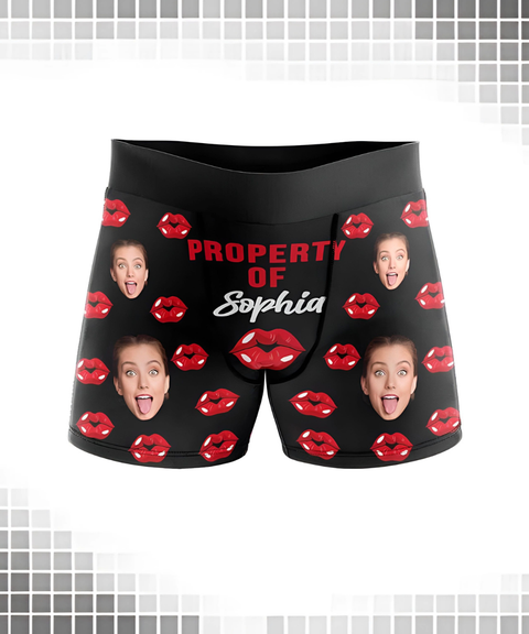 [Custom] Men's Sexy Clothing, Custom 3D Face Print Breathable Boxer Briefs