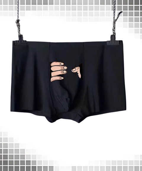 Couples Lace Ice Silk Underwear Shorts, Nightout OOTD