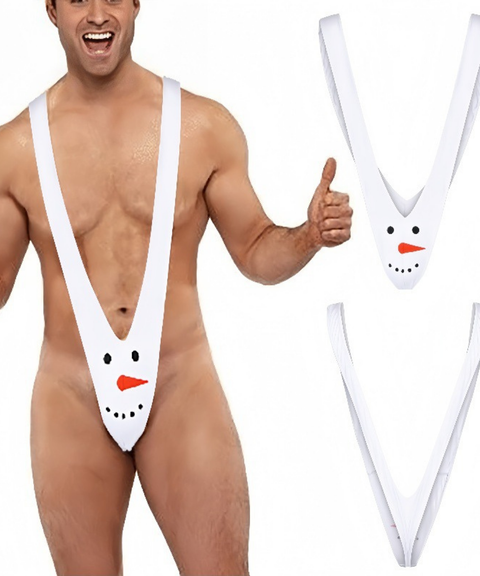 Men's Sexy Clothing, Erotic Harness Roleplay V-Shape Bodysuit Briefs, Nightout OOTD