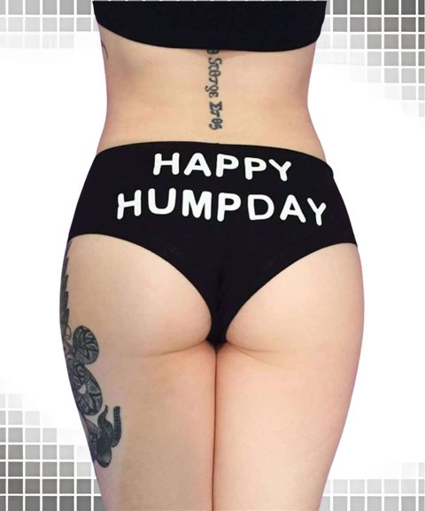 Women's Sexy Clothing, Printed low-rise hip-lifting triangle shorts, Nightout OOTD