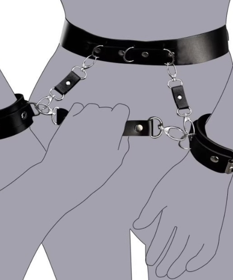 Women's Sexy Clothing, Leather BDSM Bondage Collar, Nightout OOTD