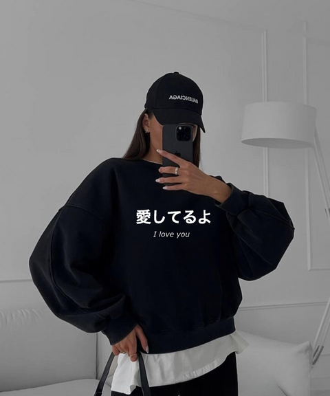 "LOVE"Slogan vests & T-shirts & sweatshirts