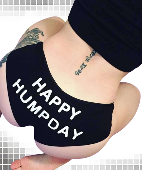 Women's Sexy Clothing, Printed low-rise hip-lifting triangle shorts, Nightout OOTD