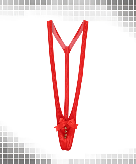 Men's Sexy Clothing, Erotic Harness Roleplay V-Shape Bodysuit Briefs, Nightout OOTD