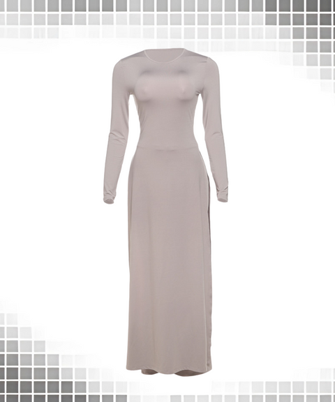 Elegant long-sleeved top + flared pants set