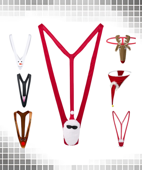 Men's Sexy Clothing, Erotic Harness Roleplay V-Shape Bodysuit Briefs, Nightout OOTD