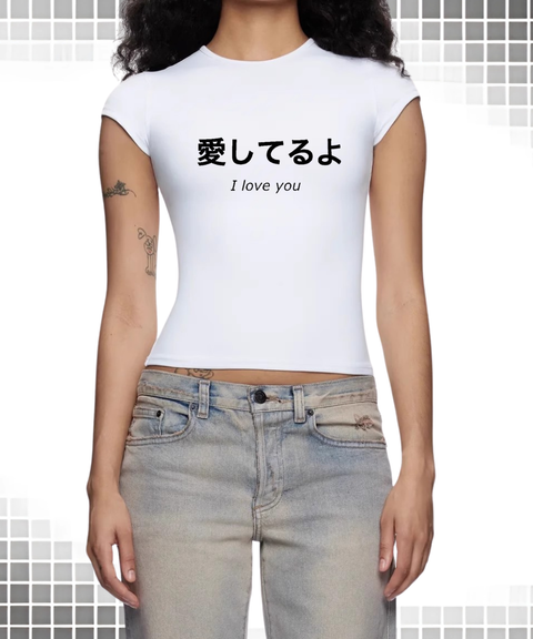 "LOVE"Slogan vests & T-shirts & sweatshirts