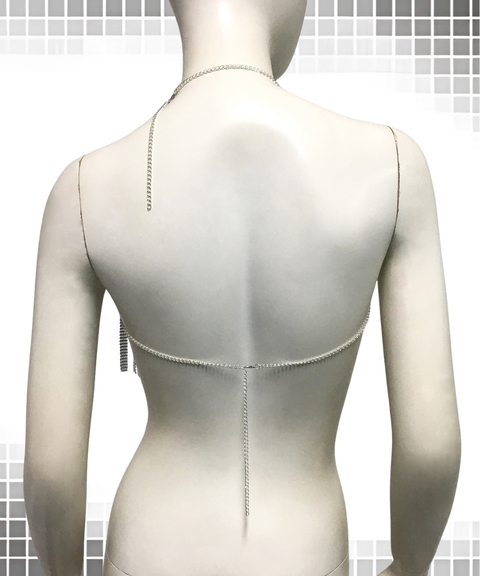 Women's Sexy Clothing,Metallic rhinestone tassel party camisole top ,Nightout OOTD