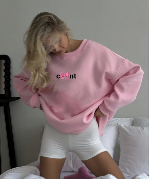 "CUNT"Slogan vests & T-shirts & sweatshirts