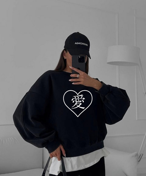 "LOVE"Slogan vests & T-shirts & sweatshirts