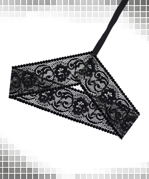 Women's Sexy Clothing, Sexy Strappy One-Piece Leg Harness Style Split Crotch Elastic Couples Thong, Nightout OOTD