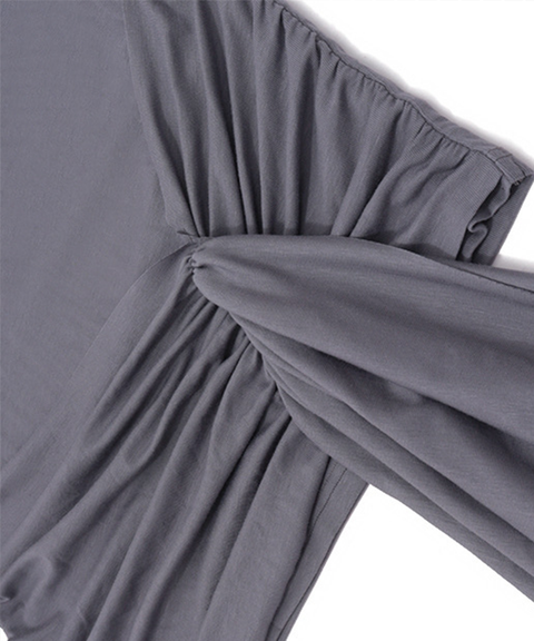Polo Collar Button-Up Fitted Solid Long Sleeve Bodycon Dress with Tie Waist
