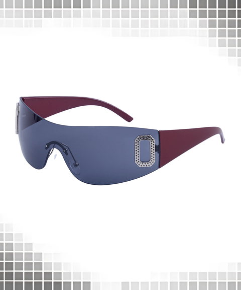Retro Frameless Windproof Sunglasses