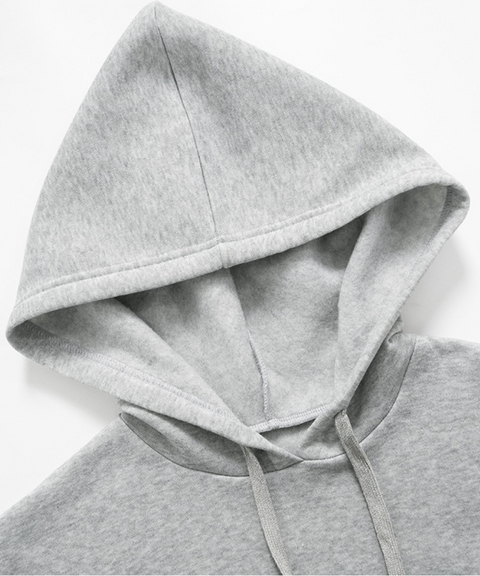 Hooded pullover loose sweatshirt