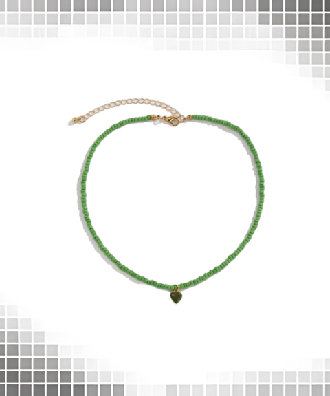Heart Beaded Necklace