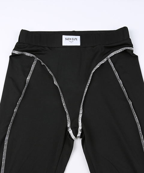 High-Waisted Skinny Pants