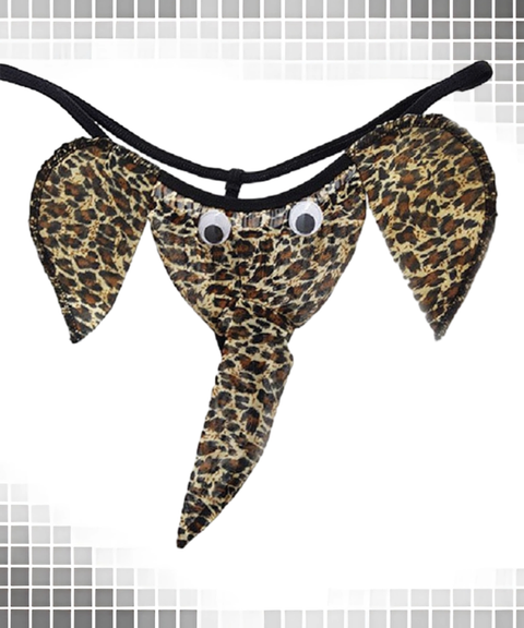 Men’s Sexy Clothing, Men’s Erotic Elephant Nose Thong T-Back Underwear, Nightout OOTD