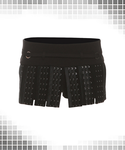 Breasted design is versatile with a half-length mini skirt