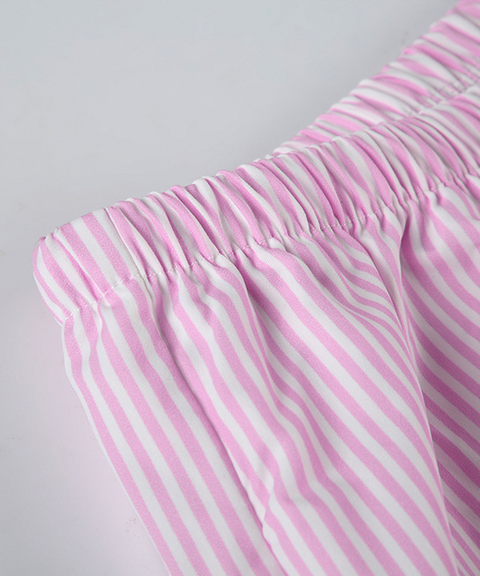 Striped Drawstring Pants