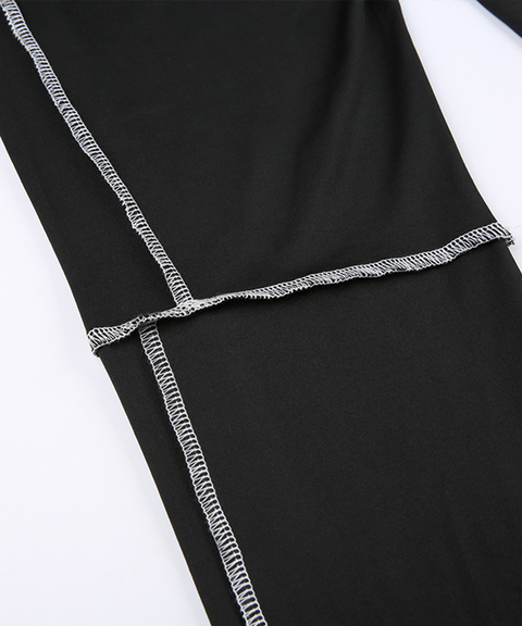High-Waisted Skinny Pants