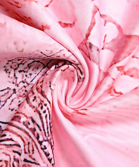 Women’s Sexy Clothing, Halter Backless Slim-Fit Printed Bodycon Dress, Nightout OOTD