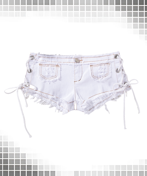 Women's Sexy Clothing, Low-Rise Sexy Slim-Fit Denim Shorts, Nightout, OOTD