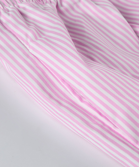 Striped Drawstring Pants