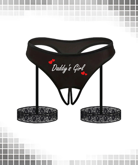 Women's Sexy Clothing, Sexy Strappy One-Piece Leg Harness Style Split Crotch Elastic Couples Thong, Nightout OOTD