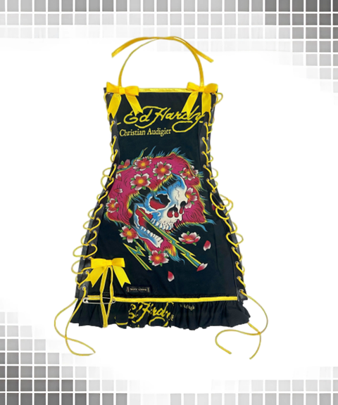 Women's Sexy Clothing, Vintage Halloween Skull Print Oil-Paint Style Drawstring Tube Dress, Nightout OOTD