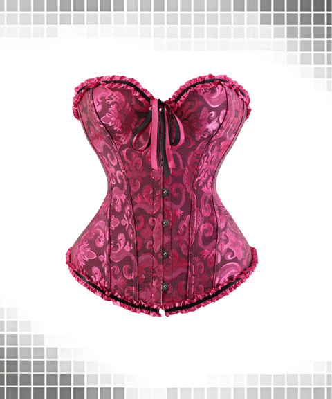 Boned Bustier Corset – Waist Cincher & Shaping