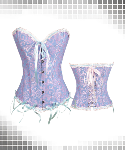 Boned Bustier Corset – Waist Cincher & Shaping