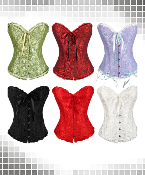 Boned Bustier Corset – Waist Cincher & Shaping