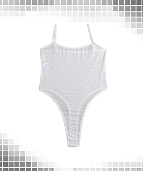 Women's Sexy Clothing,See-through Mesh Bodysuit, Nightout OOTD