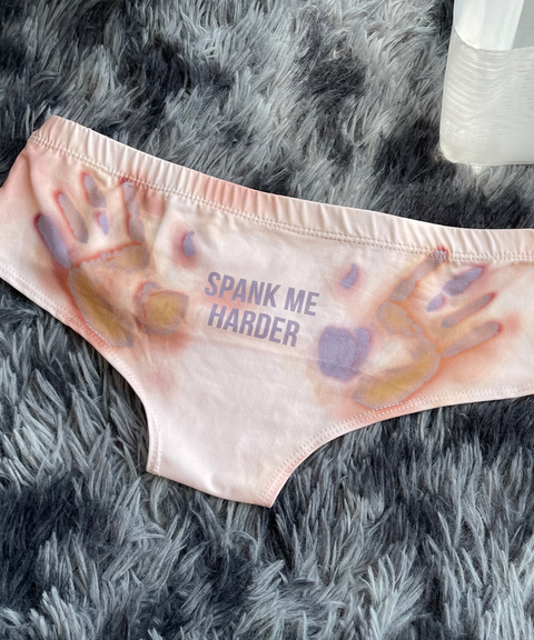 Women's Sexy Clothing, Handprint Print Sexy Panties/Shorts, Nightout, OOTD