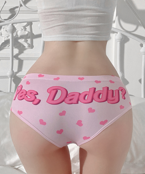 Women's Sexy Clothing,letter print underwear, Nightout OOTD