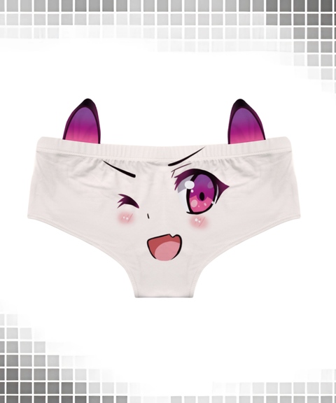 Women's Sexy Clothing,cartoon emoji underwear, Nightout OOTD