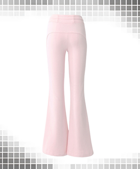 Drawstring Flared Pants