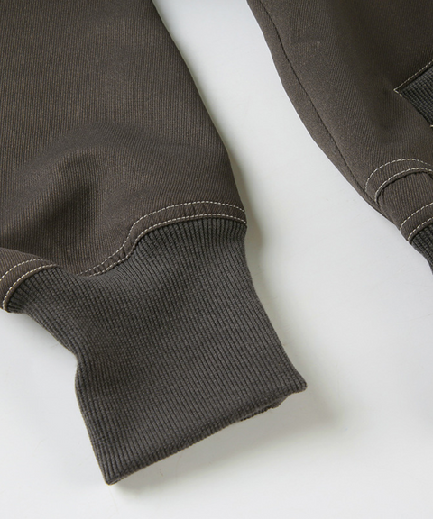 Collared Waist-Cinched Pocket Jacket