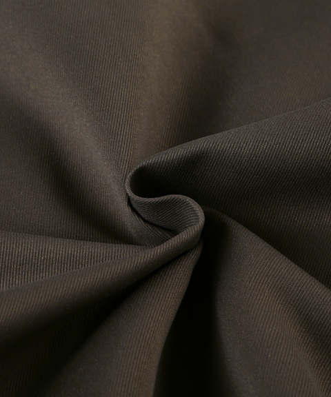 Collared Waist-Cinched Pocket Jacket