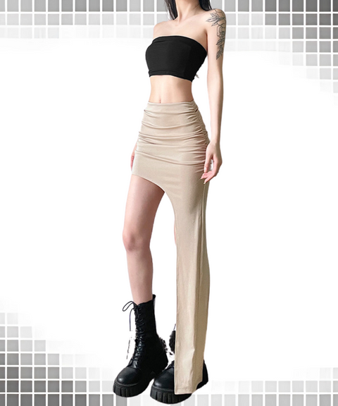 Irregular Mini Skirt