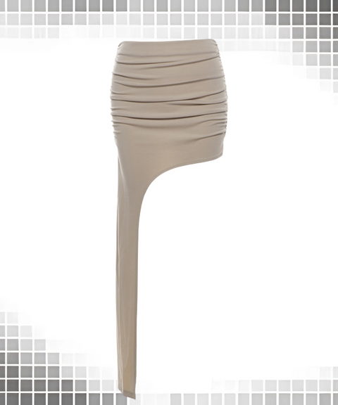 Irregular Mini Skirt