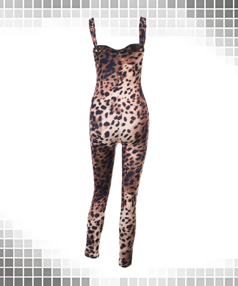 Leopard Print Jumpsuit