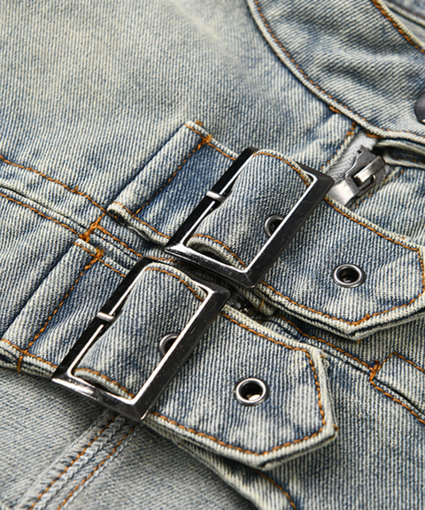 Washed Denim Set